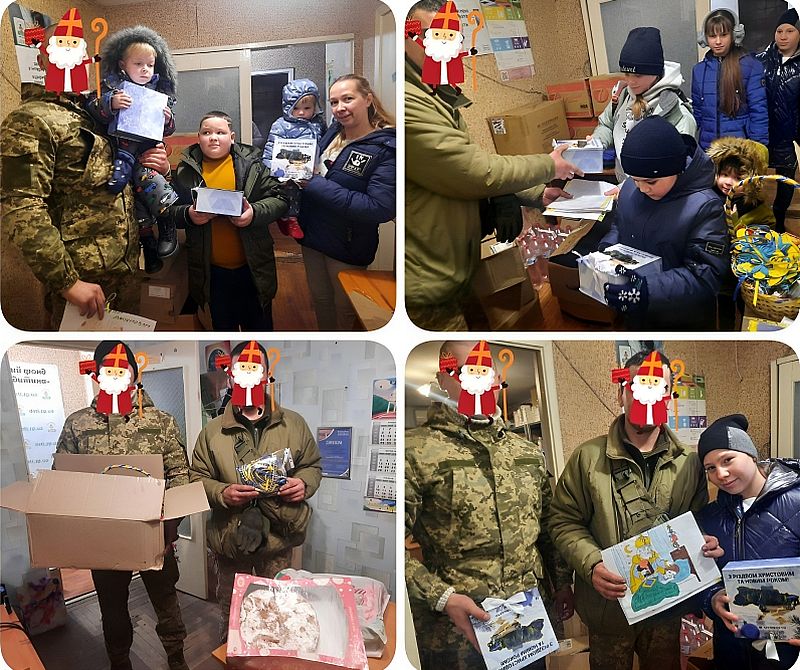 Sweet gifts from the front lines