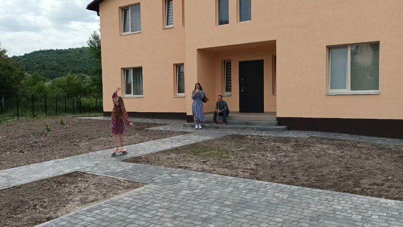 Two family-type children's homes were built in Ternopil Oblast