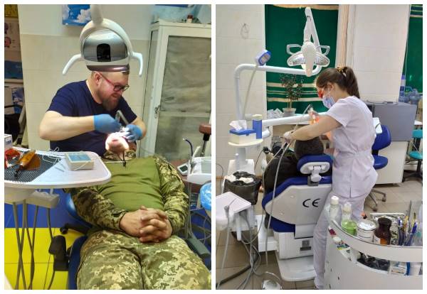 We continue to support the Zaporozhye military hospital