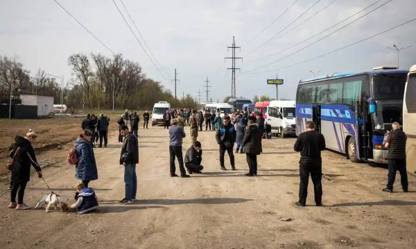 Запорожская крепость  готовится к бою, война приближается