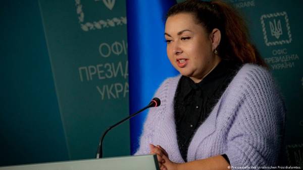 Уповноважена президента України з прав дитини Дар’я Герасимчук